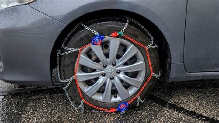 Do you put snow chains on the front or back?