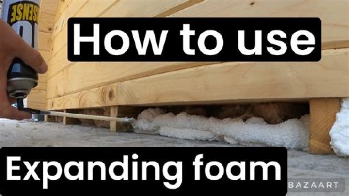 Does expanding foam break down over time?