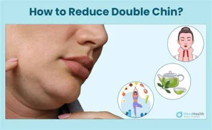 How can I lose my double chin in a day?