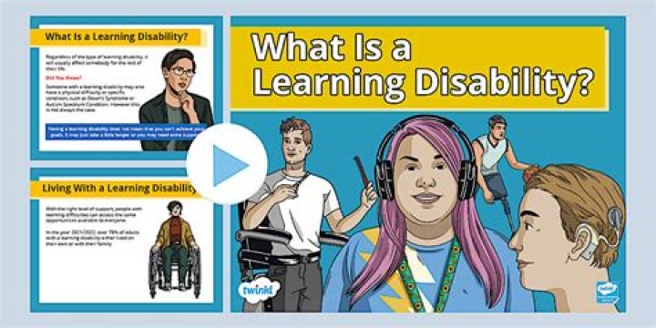 How does someone with a learning disability behave?
