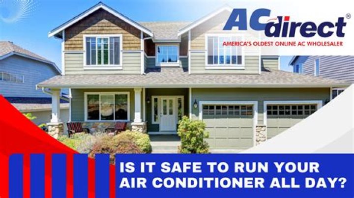 Is it expensive to run portable AC all day?