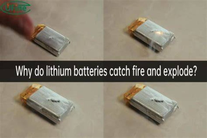 What causes lithium batteries to explode?