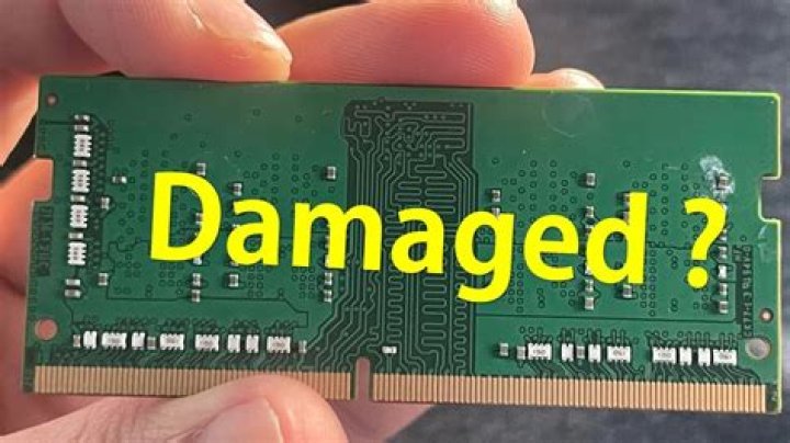 What happens if RAM is damaged?