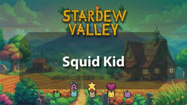 What is a squid kid Stardew Valley?