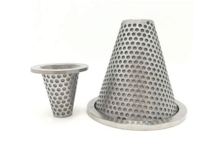 What is conical strainer?