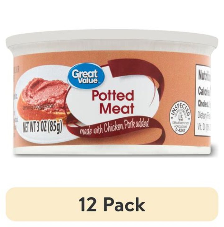 What is potted meat in a can?