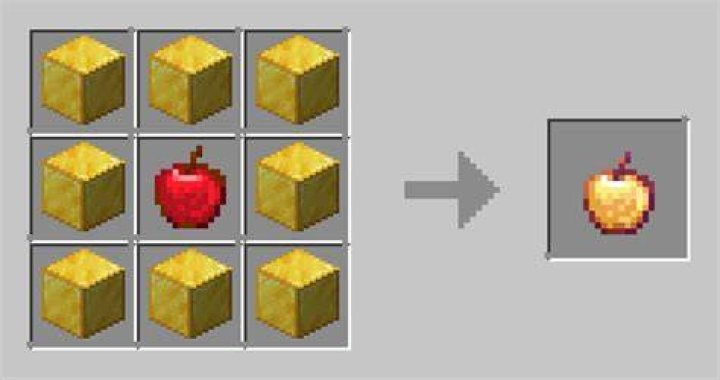When could you craft enchanted golden apples?