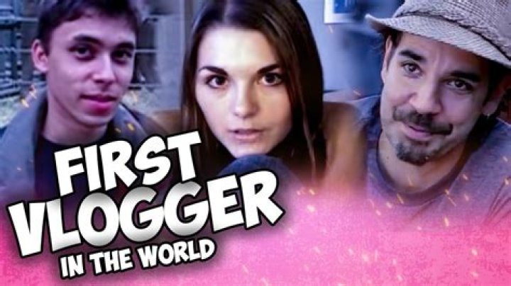 Who is the first Vlogger?