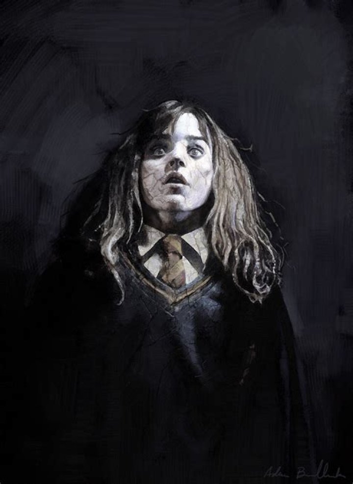 Who petrified Hermione?