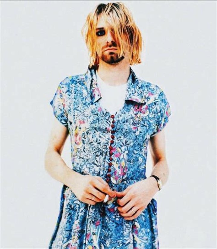 Why was Kurt Cobain wearing a dress?